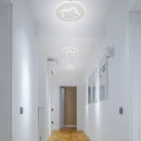 Lustra LED HEATH STEA, 35W, Diametru 20cm, lumina Neutra, Alb Lustre LED Aplicate Default Title Alessandro Design