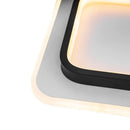 Lustra LED KHAI 20W, lumina Rece/Calda/Neutra , Alb Negru