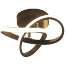 Lustra LED VERTEX Flow 24W, Diametru 25cm, lumina Rece/Calda/Neutra, Negru