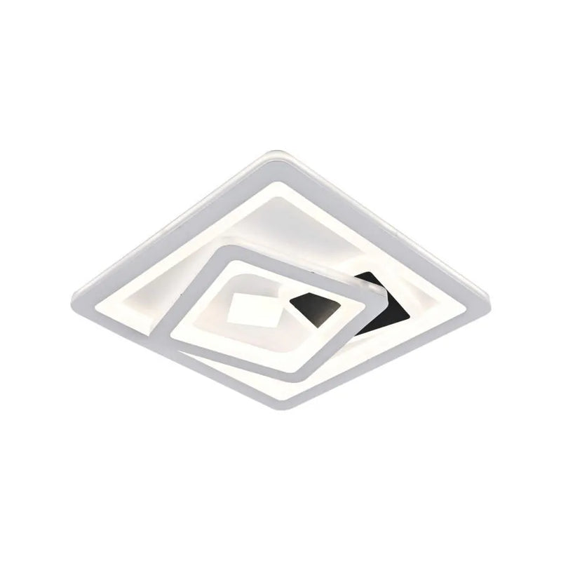 Lustra LED JULIETTE 36W, lumina Rece/Calda/Neutra, Alb