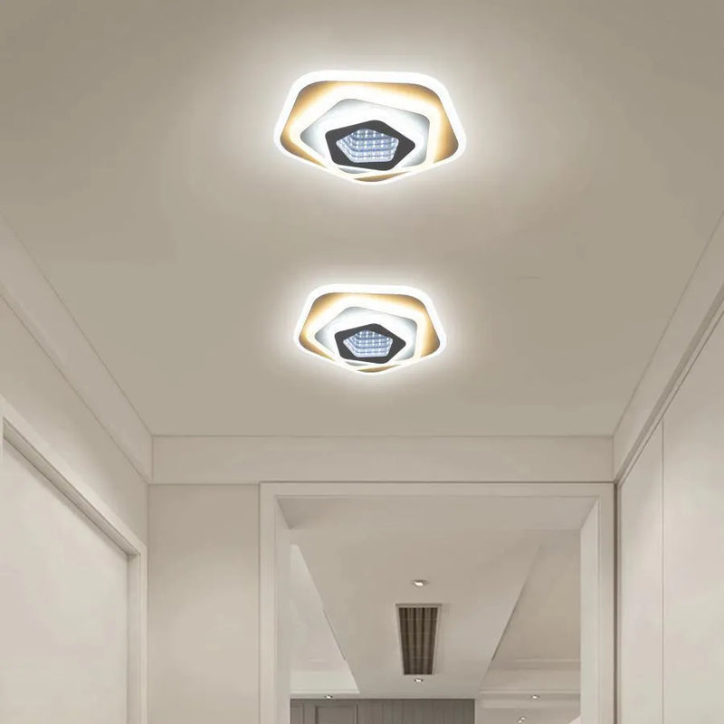 Lustra LED NEXA 3D 39W, Diametru 23cm, lumina Rece/Calda/Neutra , Alb
