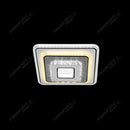 Lustra LED cu cristal MITA 39W, Patrata, Lumina Rece/Calda/Neutra, Alb