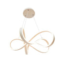 Lustra LED suspendata cu telecomanda INFINITY HALO 138W,  lumina Rece/Calda/Neutra, Dimabila, Alb, Inaltime Reglabila