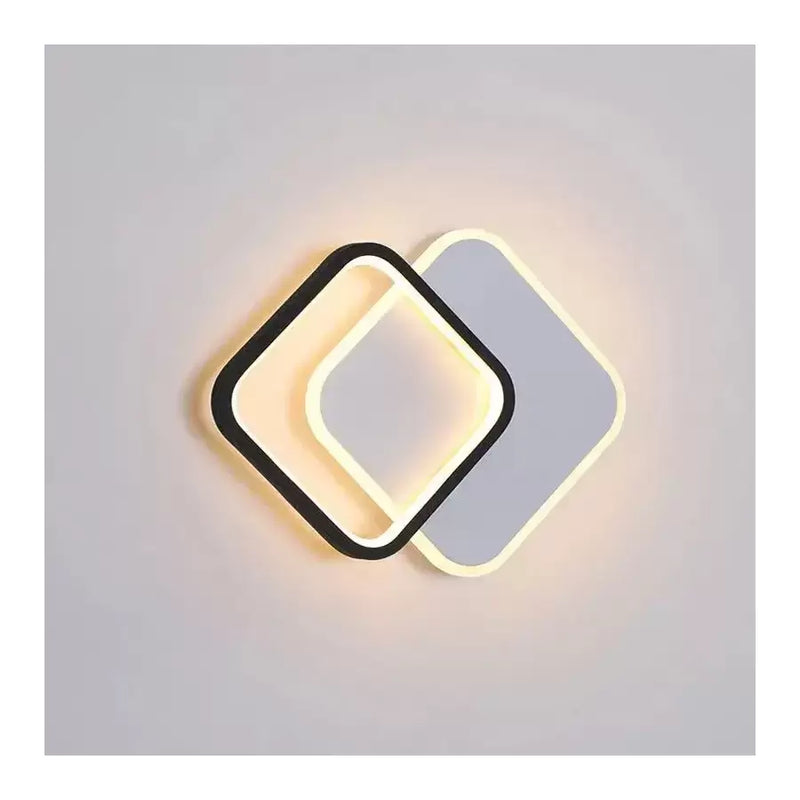 Lustra LED Marcelo 24W Lumina Rece/Calda/Neutra Alb Negru
