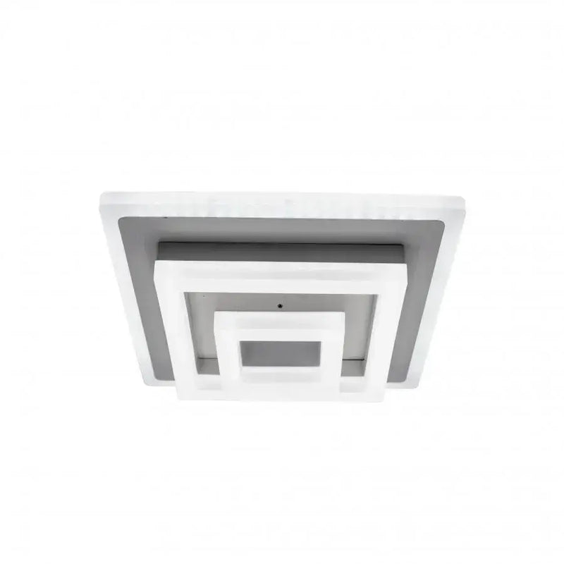 Lustra LED MEDEEA 24W, Diametru 26cm, Patrata, lumina Rece/Calda/Neutra, Alb