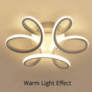 Lustra LED PANZEA 36W, lumina Rece/Calda/Neutra, Alb