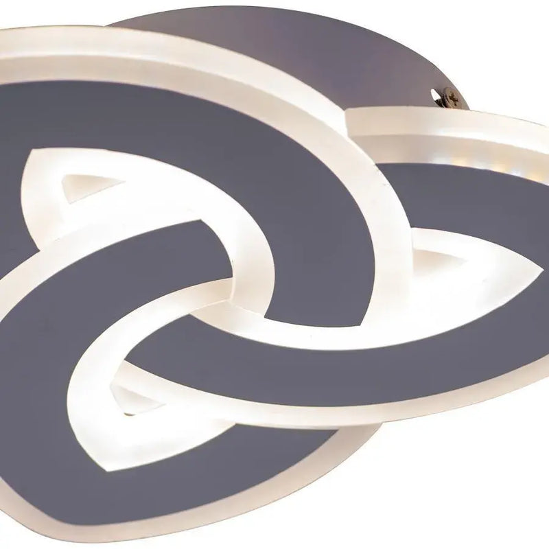 Lustra LED SAGEATA 48W, Diametru 20cm, lumina Rece/Calda/Neutra, Alb