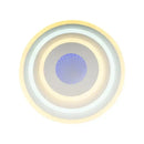 Lustra LED NIVARA 3D 20W, Diametru 30cm, lumina Rece/Calda/Neutra, Alb