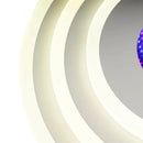 Lustra LED NIVARA 3D 20W, Diametru 30cm, lumina Rece/Calda/Neutra, Alb