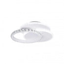 Lustra LED cu cristal SOFIA 24W, lumina Rece/Calda/Neutra, Alb Lustra LED Default Title Alessandro Design