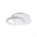 Lustra LED cu cristal SOFIA 24W, lumina Rece/Calda/Neutra, Alb Lustra LED Default Title Alessandro Design