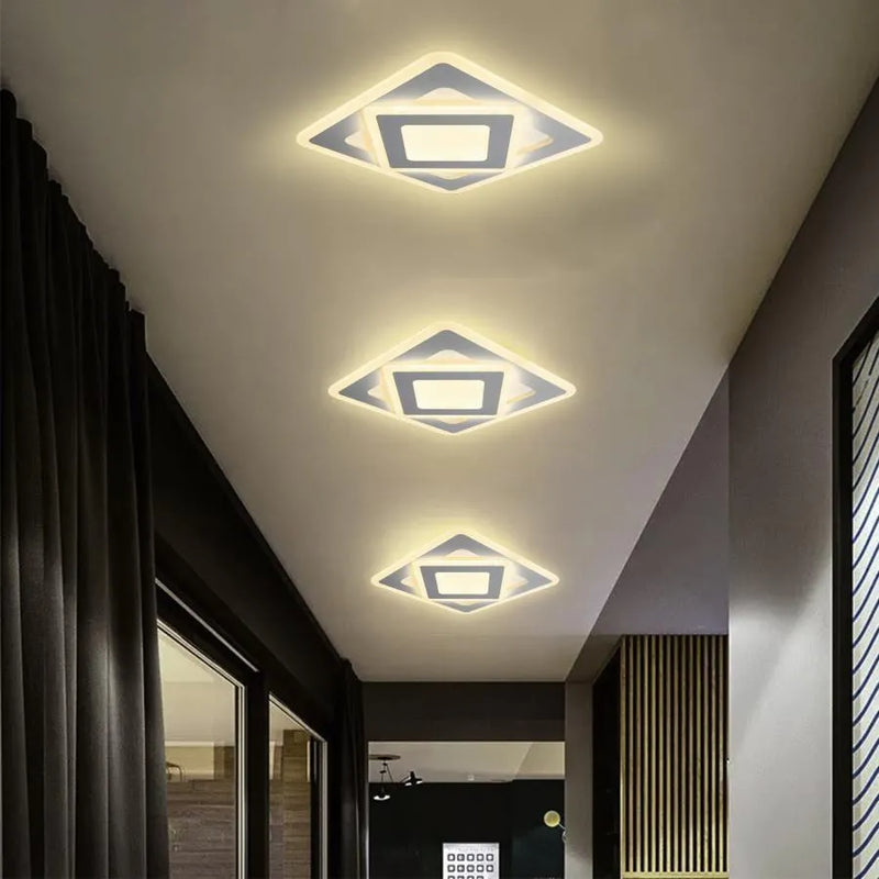 Lustra LED TAMIKA 22W, lumina Rece/Calda/Neutra, Alb