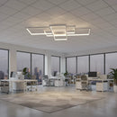 Lustra LED cu telecomanda LANDEN 84W, 3 Elemente, lumina Rece/Calda/Neutra, Dimabila, Alb Lustre LED cu Telecomanda Default Title Alessandro Design