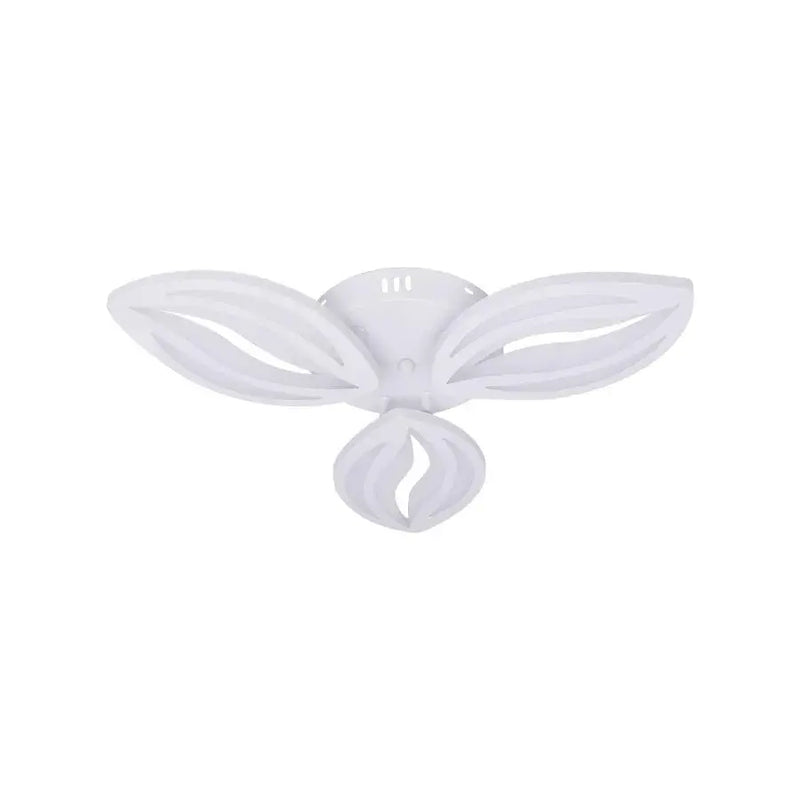 Lustra LED cu telecomanda ORCHID 39W, 3 Petale, lumina Rece/Calda/Neutra, Dimabila, Alb