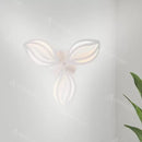 Lustra LED cu telecomanda ORCHID 39W, 3 Petale, lumina Rece/Calda/Neutra, Dimabila, Alb