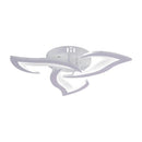 Lustra LED cu telecomanda LOTUS 34W, 3 Petale, lumina Rece/Calda/Neutra, Dimabila, Alb