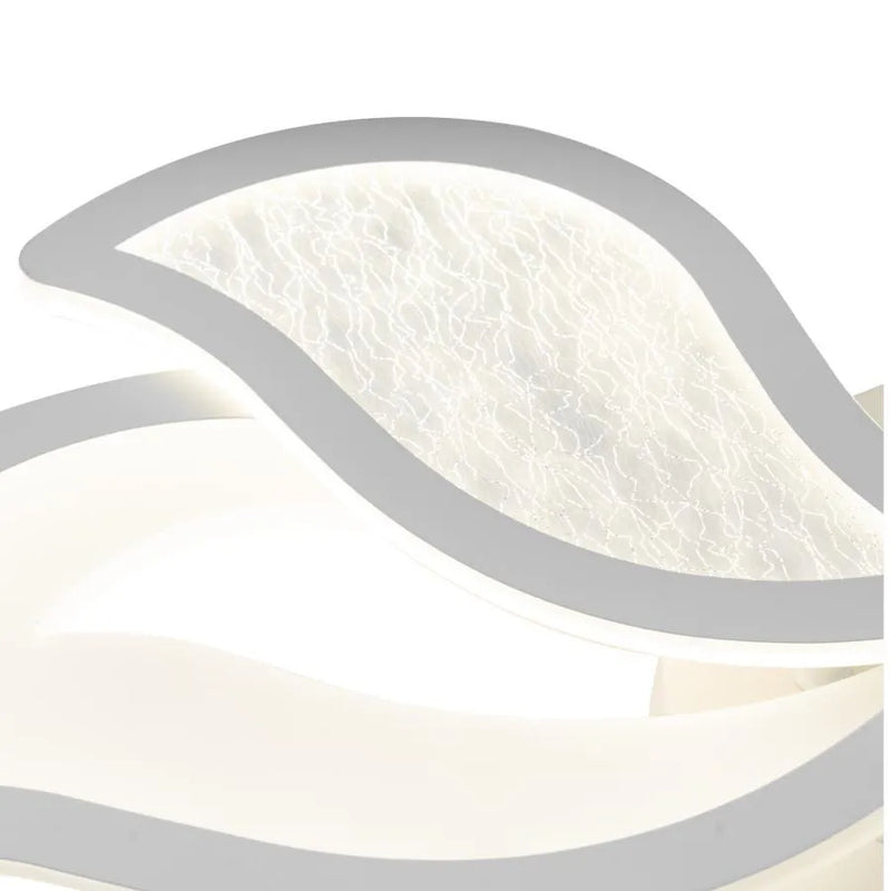 Lustra LED cu telecomanda KYLEN 144W, 6 Elemente, lumina Rece/Calda/Neutra, Dimabila, Alb