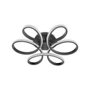 Lustra LED cu telecomanda HELIX 108W, lumina Rece/Calda/Neutra, Dimabila, Negru