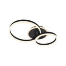 Lustra LED cu telecomanda LYRA 80W, 2 Cercuri, lumina Rece/Calda/Neutra, Dimabila, Negru Lustre LED cu Telecomanda Default Title Alessandro Design