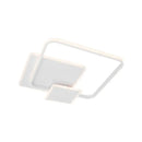 Lustra LED cu telecomanda ANEMONA 75W, 3 Patrate, lumina Rece/Calda/Neutra, Dimabila, Alb