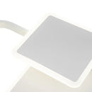 Lustra LED cu telecomanda ANEMONA 75W, 3 Patrate, lumina Rece/Calda/Neutra, Dimabila, Alb