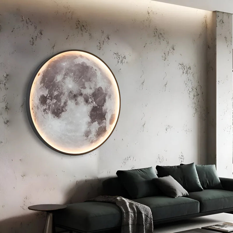 Aplica LED Decorativa Luna 27W Diametru 50CM 3000/4000/6000K - LEDS