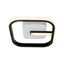 Lustra LED VICTORIA 19W, Patrata, lumina Rece/Calda/Neutra, Negru Alb