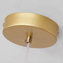 Lustra cu bec moderna LOFT Pavilion, 7x G9, Auriu, Metal, Inaltime Reglabila