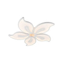 Lustra LED cu telecomanda JASMINE 66W, 5 Petale, lumina Rece/Calda/Neutra, Dimabila, Alb