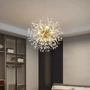 Candelabru Cristal Schönbrunn, 6x G9, Diametru 40cm, Auriu Lucios, Inaltime Reglabila