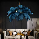 Lustra Thalis, Pene LED 1xE27, Diametru 30cm, Verde Inchis