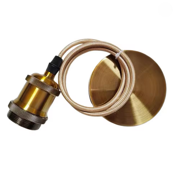 Lustra Antichizata, 1*E27, Metal, Bronz