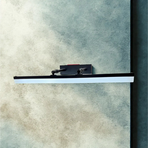 Aplica LED de Baie, MALAWI, 10W, liniara, lumina Neutra, Negru