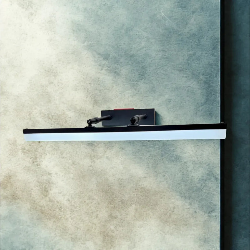 Aplica LED de Baie, MALAWI, 7W, liniara, lumina Neutra, Negru