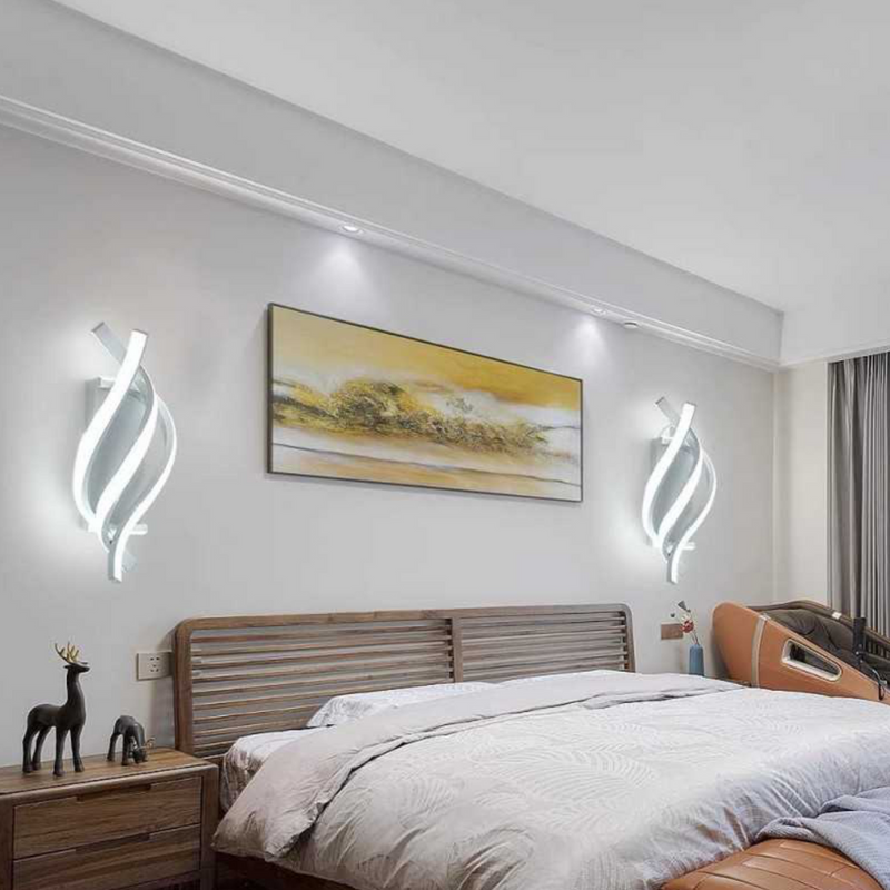 Aplica LED Reid 45W, Lumina Rece/Calda/Neutra, Alb