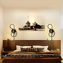 Aplica LED Cheia Sol 11W Lumina Rece/Calda/Neutra Metal Negru