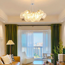 Lustra MODERNA, tip Pendul, ECOLUCE, Glob, 13xE27, Inaltime Reglabila, Crom