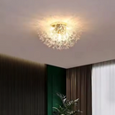 Candelabru Cristal RONDO Vivace, 6x G9, Diametru 49cm, Auriu Lucios