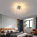 Candelabru Cristal RONDO Vivace, 8x G9, Diametru 60cm, Argintiu Lucios