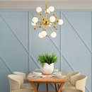 Lustra Auriemma, 78x107cm, 12xG9, Auriu