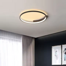 Lustra LED cu telecomanda LETIZIA 33W, Rotunda, lumina Rece/Calda/Neutra, Dimabila, Negru