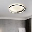 Lustra LED cu telecomanda LETIZIA 33W, Rotunda, lumina Rece/Calda/Neutra, Dimabila, Negru