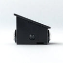 Aplica LED Exterior Solaris, 4 Surse de lumina, Lumina Calda, Negru