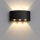 Aplica LED Exterior Ellis, 6W, 6 Surse de lumina, Lumina Calda, Negru