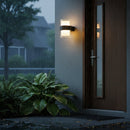 Aplica LED Exterior MIRA, 9W, 2 Surse de lumina, Lumina Calda, Negru Aplice de Exterior Default Title Alessandro Design