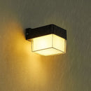 Aplica LED Exterior AMIRA, 1 Sursa de lumina, Lumina Calda, Negru