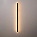 Aplica LED de Exterior Mack, Lungime 120cm, 16W, IP65, Metal, Liniar, Negru