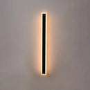 Aplica LED de Exterior Mack, Lungime 90cm, 13W, IP65, Metal, Liniar, Negru