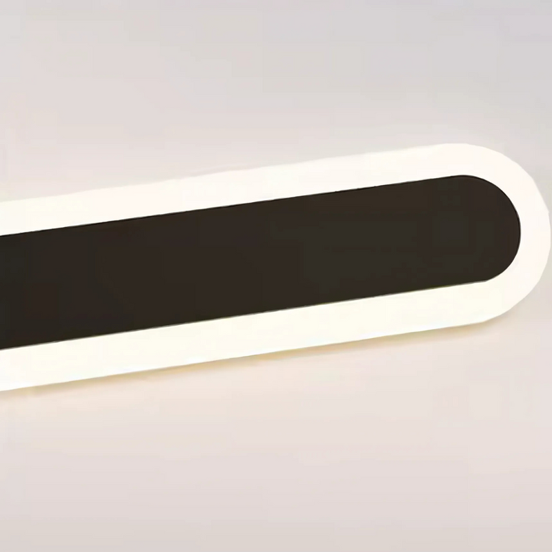 Aplica LED de Exterior SUHA, Lungime 70cm, 10W, IP65, Metal, Liniar, Negru