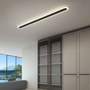 Aplica LED de Exterior SUHA, Lungime 90cm, 13W, IP65, Metal, Liniar, Negru